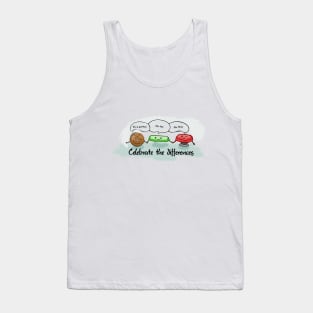 Buttons Cute Funny Cartoons Tank Top